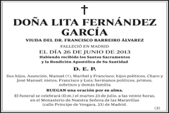 Lita Fernández García